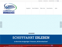 Tablet Screenshot of msbrombachsee.com